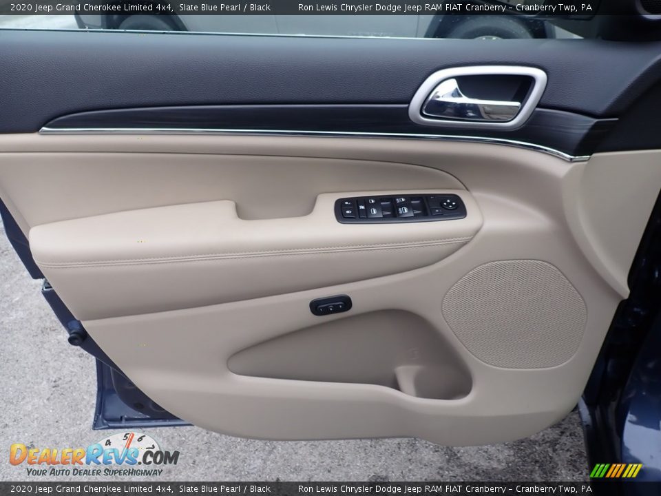 2020 Jeep Grand Cherokee Limited 4x4 Slate Blue Pearl / Black Photo #14