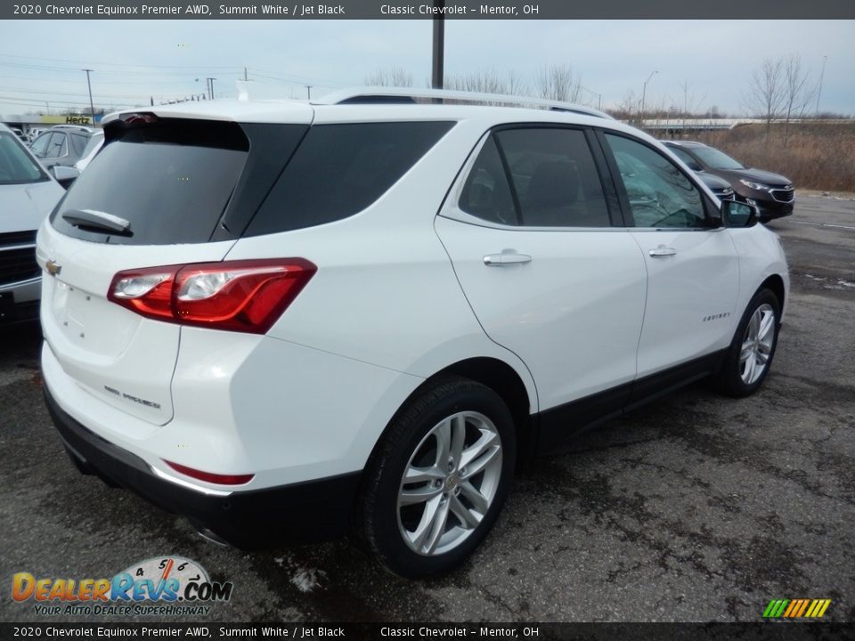 2020 Chevrolet Equinox Premier AWD Summit White / Jet Black Photo #4