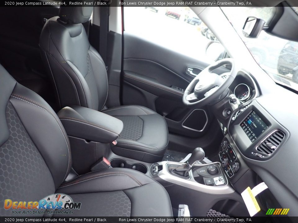 2020 Jeep Compass Latitude 4x4 Redline Pearl / Black Photo #10