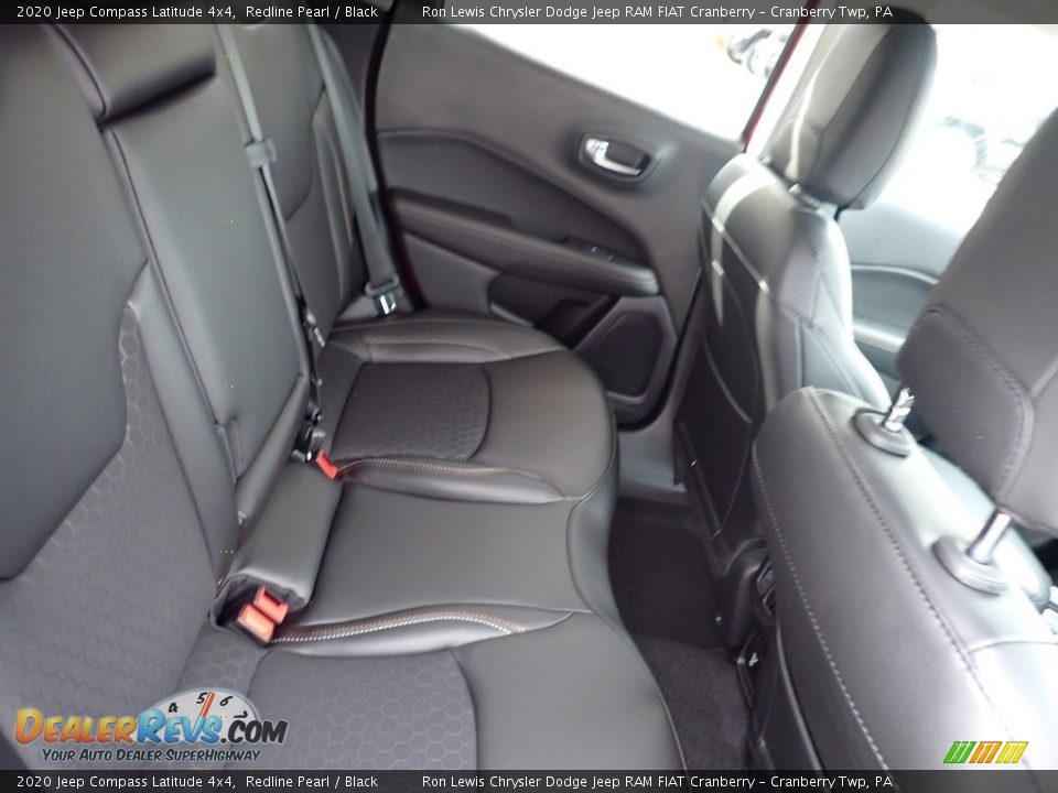 2020 Jeep Compass Latitude 4x4 Redline Pearl / Black Photo #12