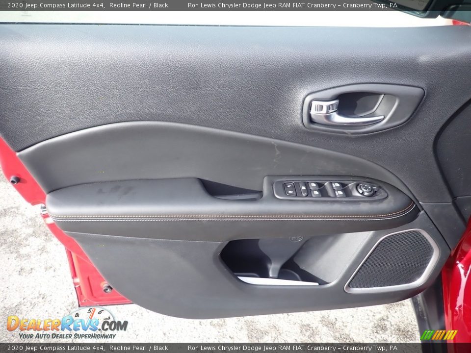 2020 Jeep Compass Latitude 4x4 Redline Pearl / Black Photo #14