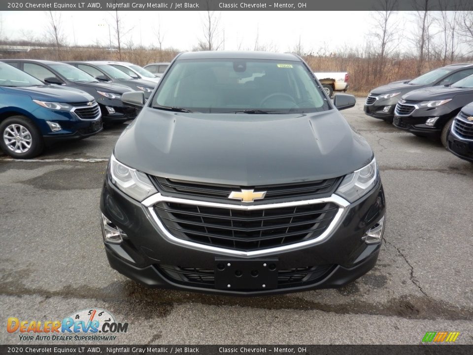 2020 Chevrolet Equinox LT AWD Nightfall Gray Metallic / Jet Black Photo #2