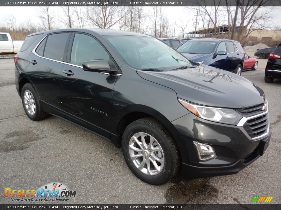 2020 Chevrolet Equinox LT AWD Nightfall Gray Metallic / Jet Black Photo #3