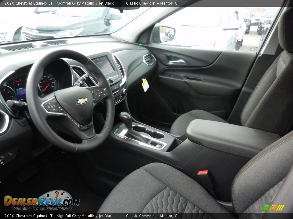Jet Black Interior - 2020 Chevrolet Equinox LT Photo #6