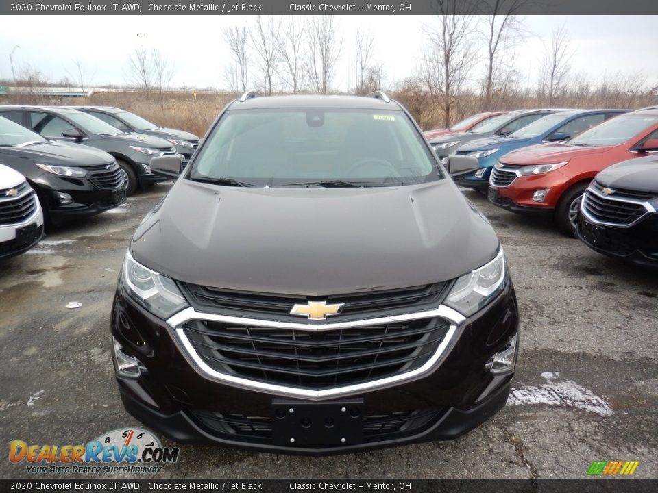2020 Chevrolet Equinox LT AWD Chocolate Metallic / Jet Black Photo #2