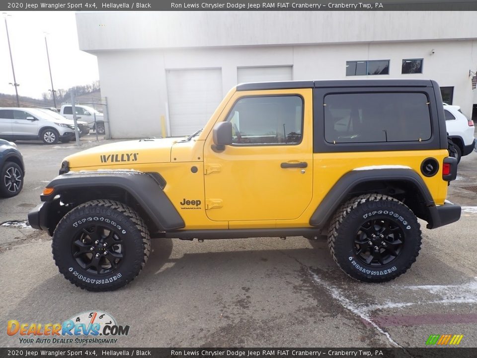 Hellayella 2020 Jeep Wrangler Sport 4x4 Photo #2