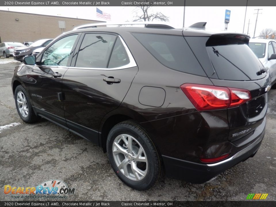 2020 Chevrolet Equinox LT AWD Chocolate Metallic / Jet Black Photo #5