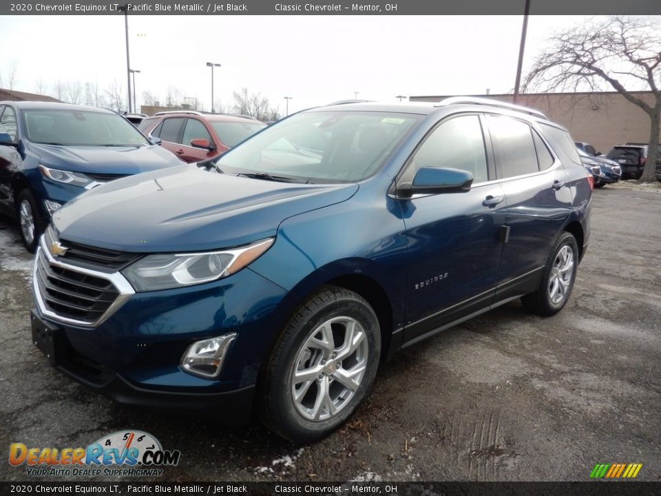 2020 Chevrolet Equinox LT Pacific Blue Metallic / Jet Black Photo #1