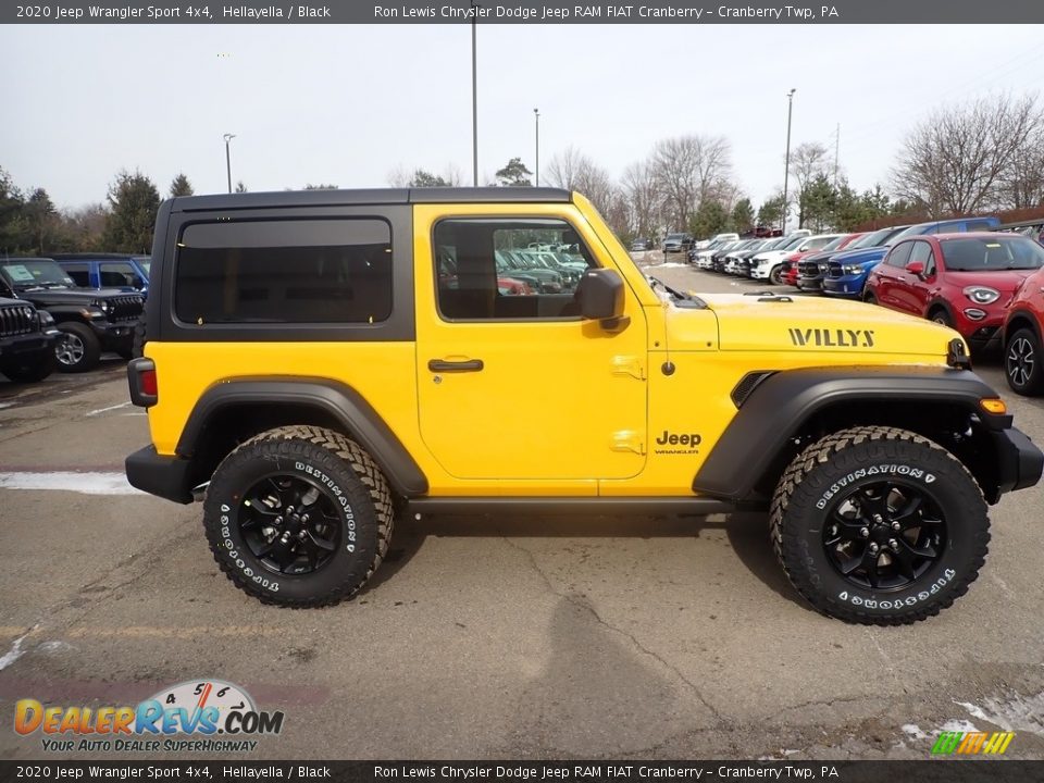 Hellayella 2020 Jeep Wrangler Sport 4x4 Photo #6