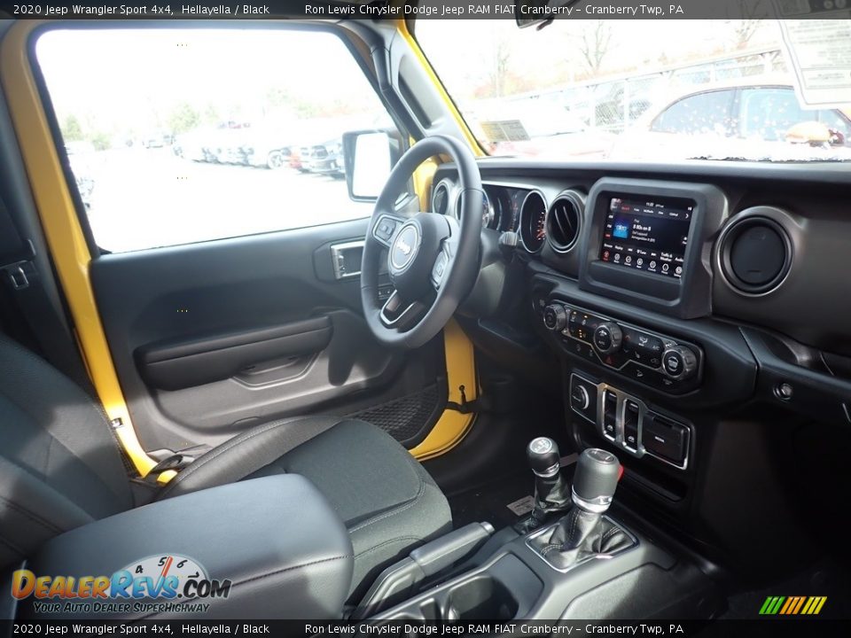 2020 Jeep Wrangler Sport 4x4 Hellayella / Black Photo #11
