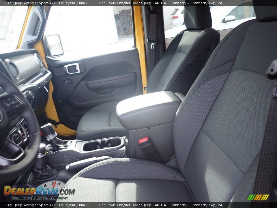 2020 Jeep Wrangler Sport 4x4 Hellayella / Black Photo #12