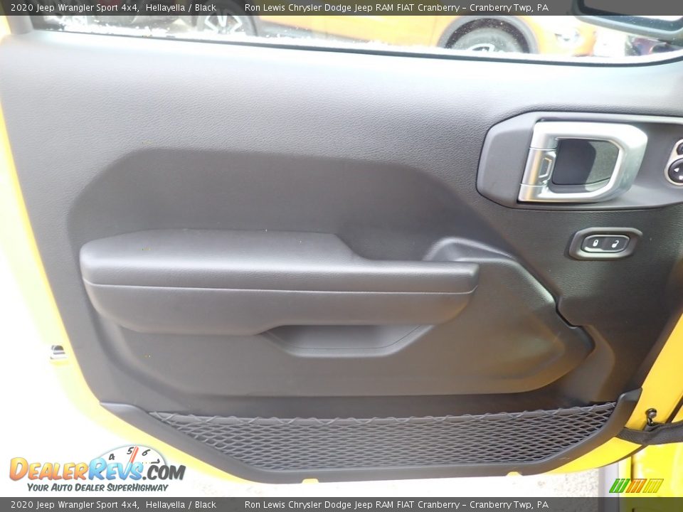 2020 Jeep Wrangler Sport 4x4 Hellayella / Black Photo #13