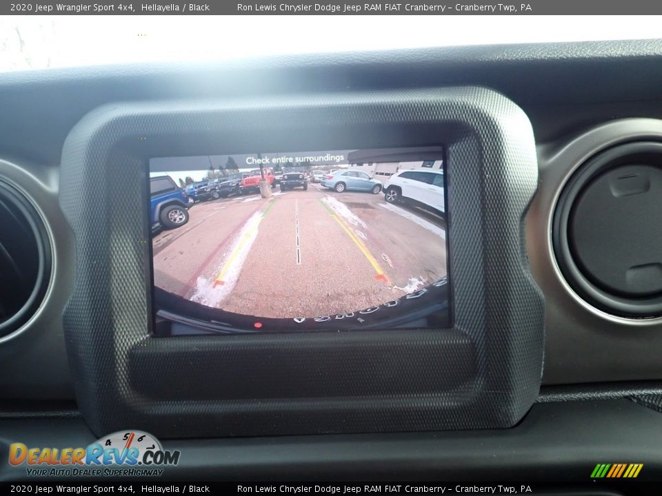 2020 Jeep Wrangler Sport 4x4 Hellayella / Black Photo #16