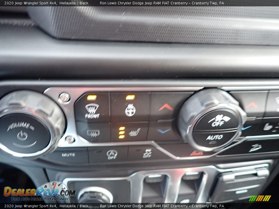 2020 Jeep Wrangler Sport 4x4 Hellayella / Black Photo #17