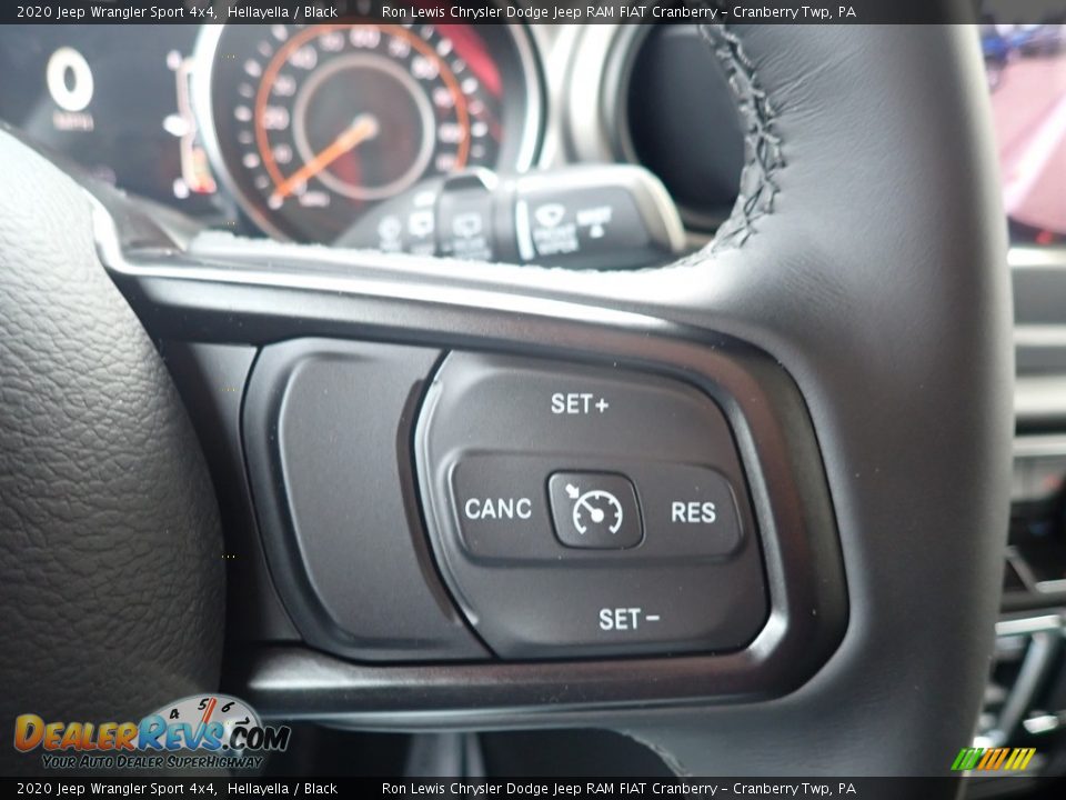 2020 Jeep Wrangler Sport 4x4 Hellayella / Black Photo #18