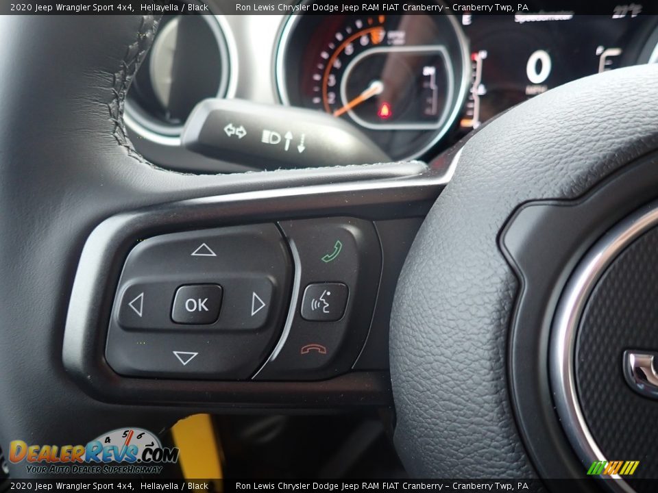 2020 Jeep Wrangler Sport 4x4 Hellayella / Black Photo #19