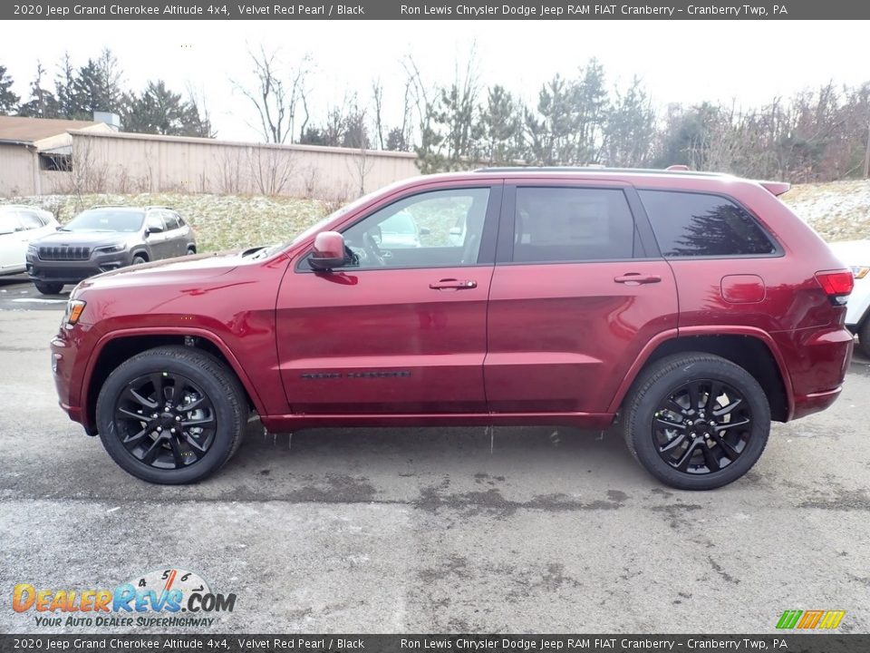 2020 Jeep Grand Cherokee Altitude 4x4 Velvet Red Pearl / Black Photo #2