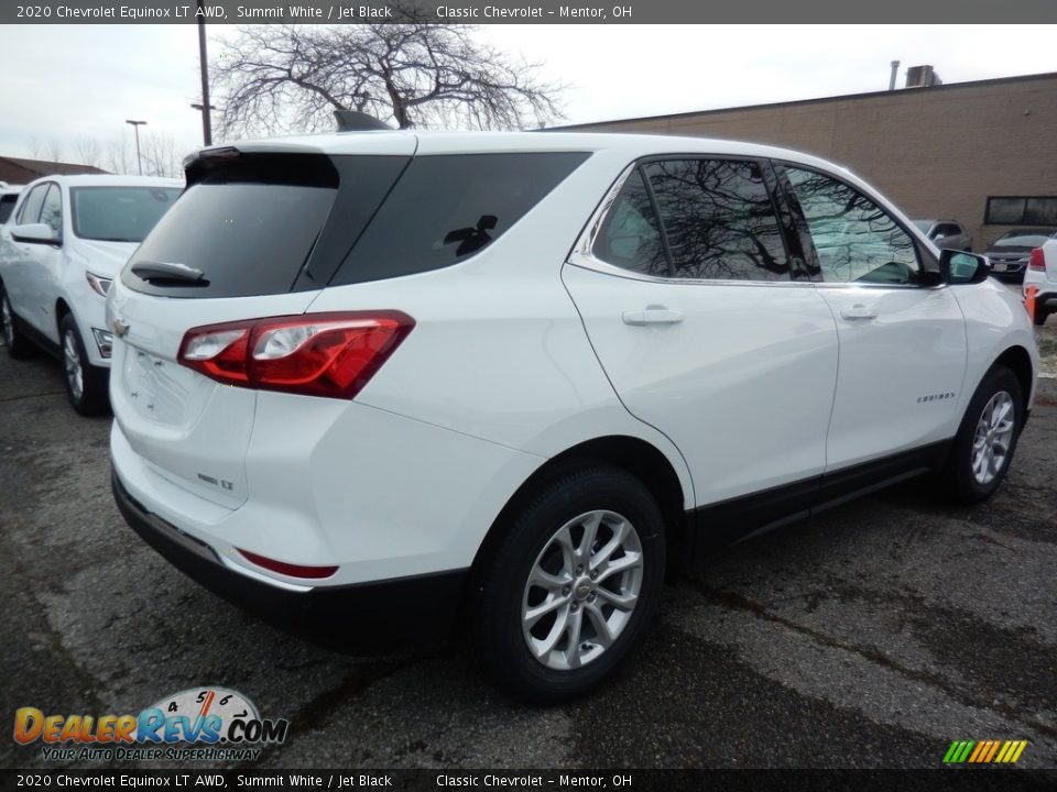 2020 Chevrolet Equinox LT AWD Summit White / Jet Black Photo #4