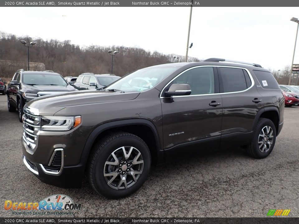 2020 GMC Acadia SLE AWD Smokey Quartz Metallic / Jet Black Photo #1