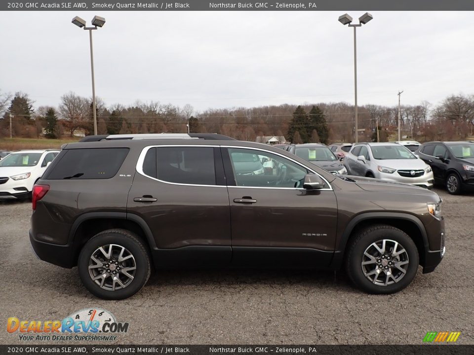 2020 GMC Acadia SLE AWD Smokey Quartz Metallic / Jet Black Photo #4