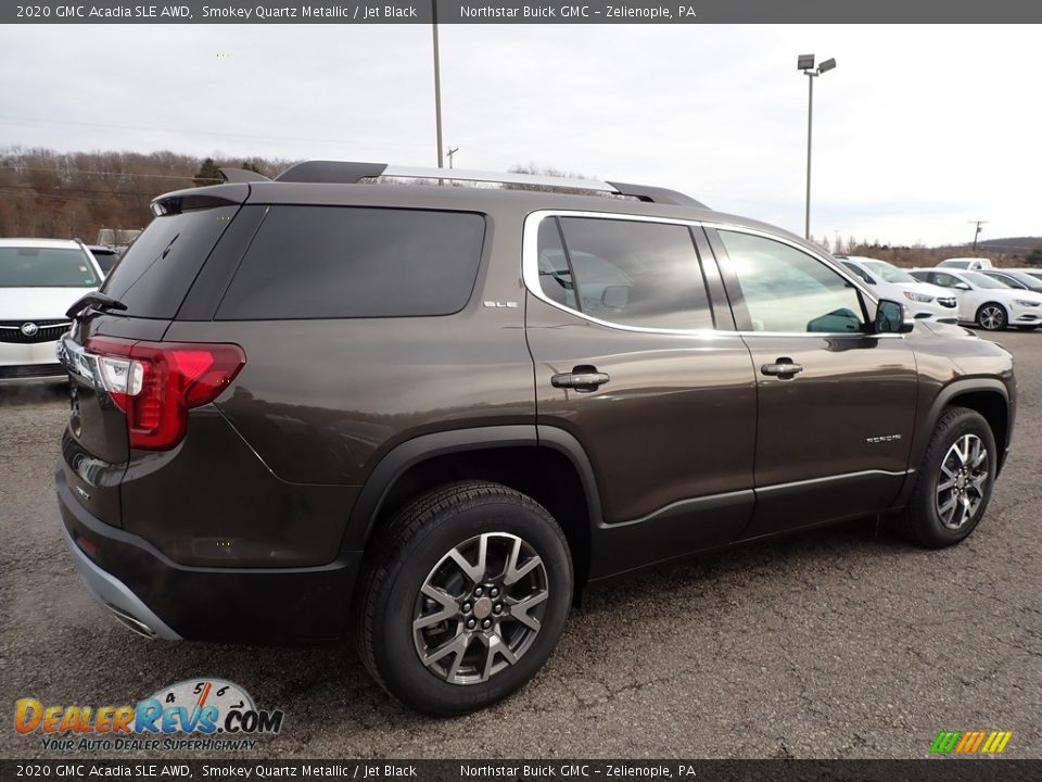 2020 GMC Acadia SLE AWD Smokey Quartz Metallic / Jet Black Photo #5