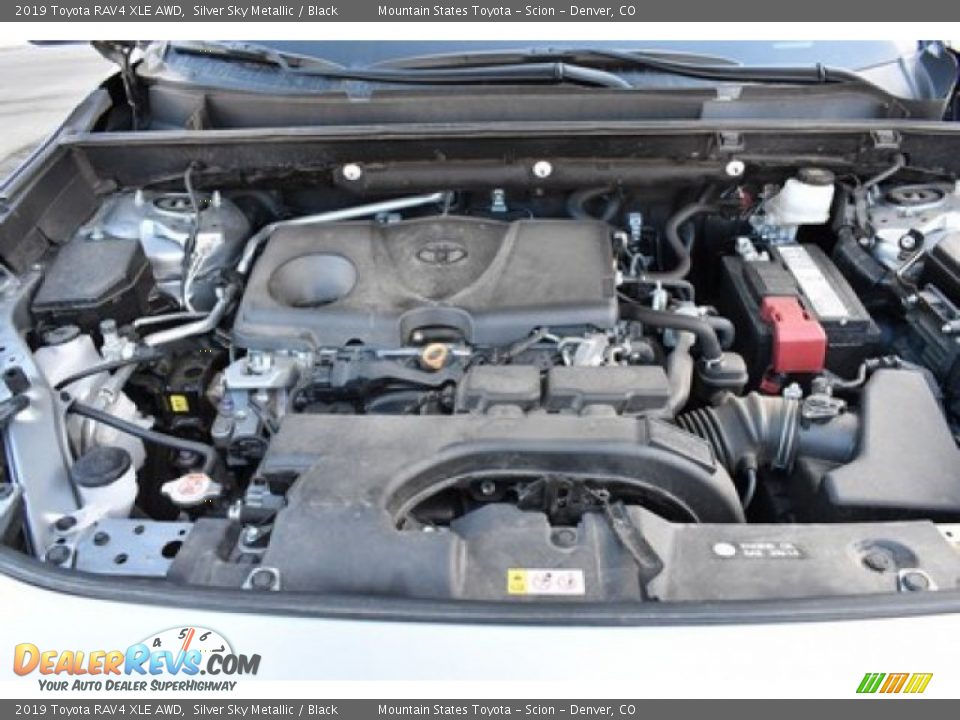 2019 Toyota RAV4 XLE AWD Silver Sky Metallic / Black Photo #9
