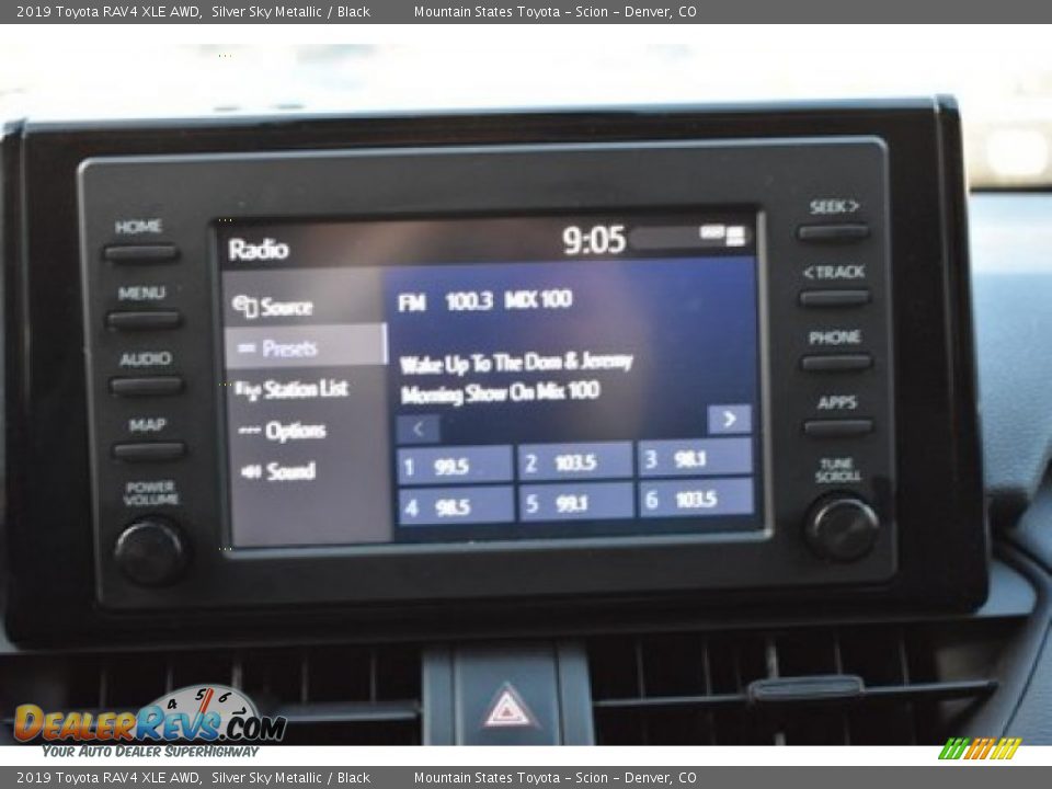 2019 Toyota RAV4 XLE AWD Silver Sky Metallic / Black Photo #11