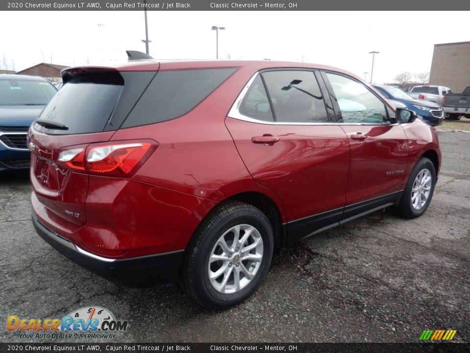 2020 Chevrolet Equinox LT AWD Cajun Red Tintcoat / Jet Black Photo #4