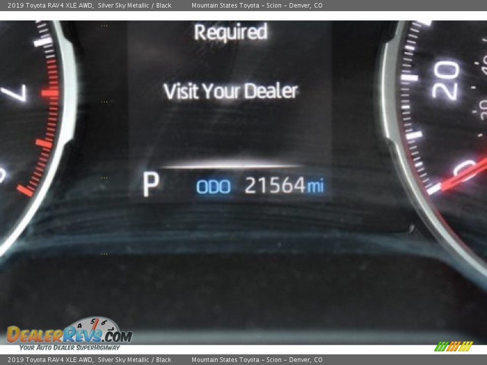 2019 Toyota RAV4 XLE AWD Silver Sky Metallic / Black Photo #12