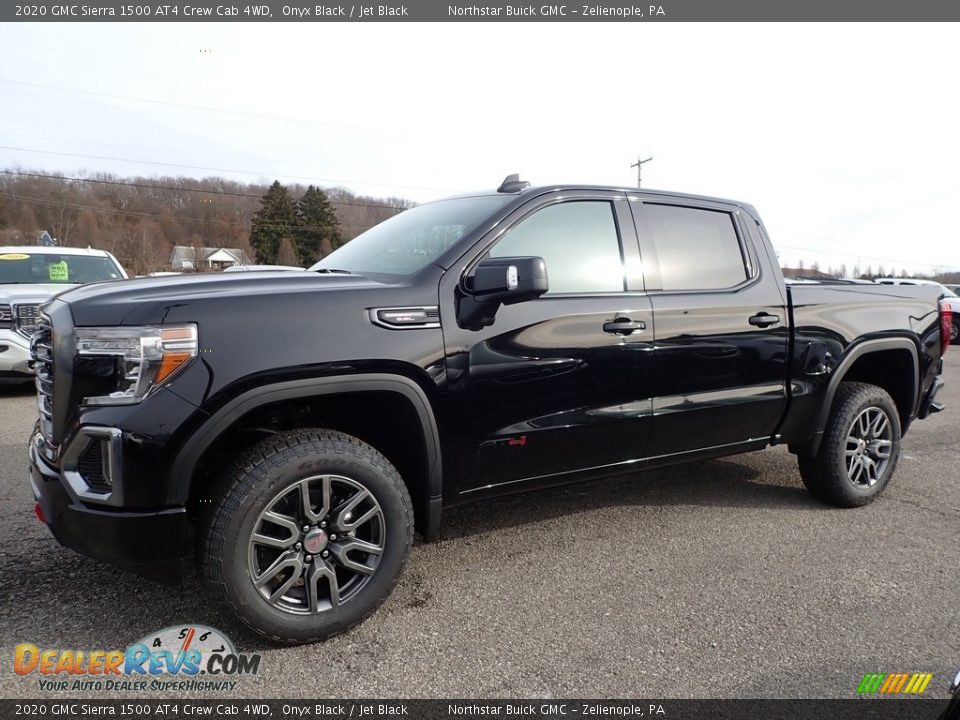 2020 GMC Sierra 1500 AT4 Crew Cab 4WD Onyx Black / Jet Black Photo #1