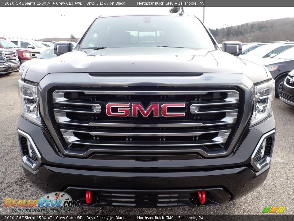 2020 GMC Sierra 1500 AT4 Crew Cab 4WD Onyx Black / Jet Black Photo #2