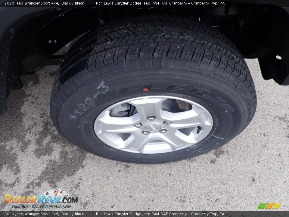 2020 Jeep Wrangler Sport 4x4 Black / Black Photo #9