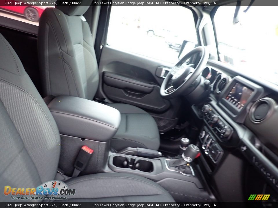 2020 Jeep Wrangler Sport 4x4 Black / Black Photo #10