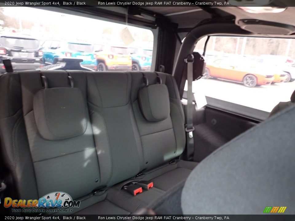 2020 Jeep Wrangler Sport 4x4 Black / Black Photo #12