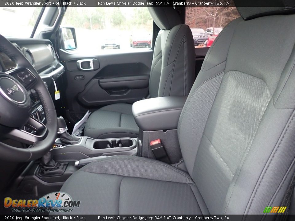 2020 Jeep Wrangler Sport 4x4 Black / Black Photo #13