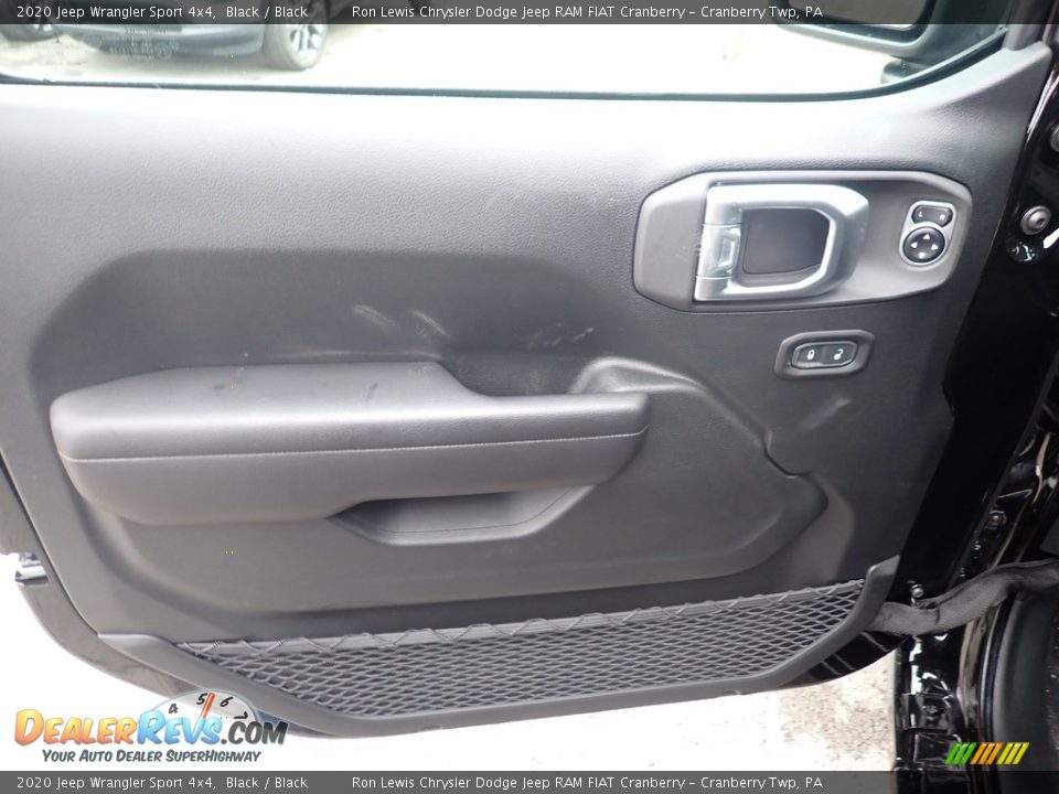 2020 Jeep Wrangler Sport 4x4 Black / Black Photo #14