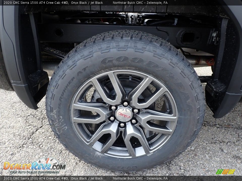 2020 GMC Sierra 1500 AT4 Crew Cab 4WD Onyx Black / Jet Black Photo #9