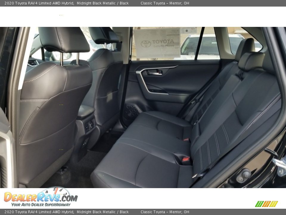 Rear Seat of 2020 Toyota RAV4 Limited AWD Hybrid Photo #3