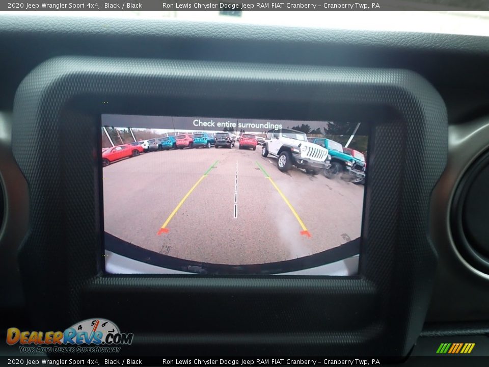2020 Jeep Wrangler Sport 4x4 Black / Black Photo #17