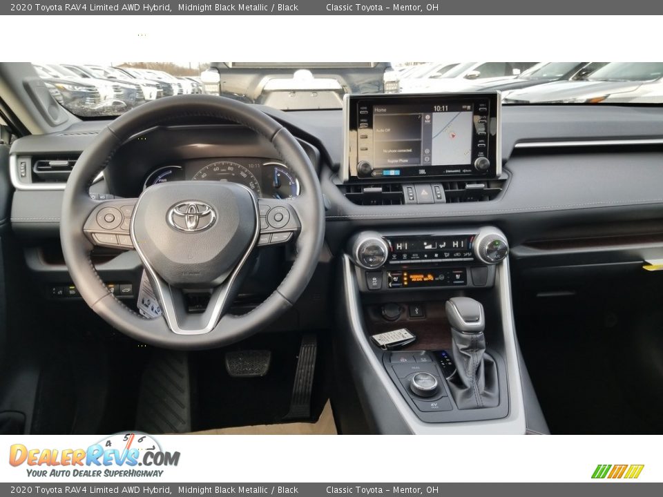 Dashboard of 2020 Toyota RAV4 Limited AWD Hybrid Photo #4