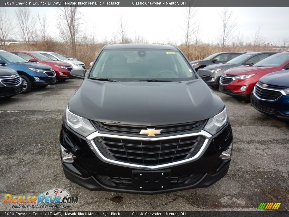 2020 Chevrolet Equinox LT AWD Mosaic Black Metallic / Jet Black Photo #2
