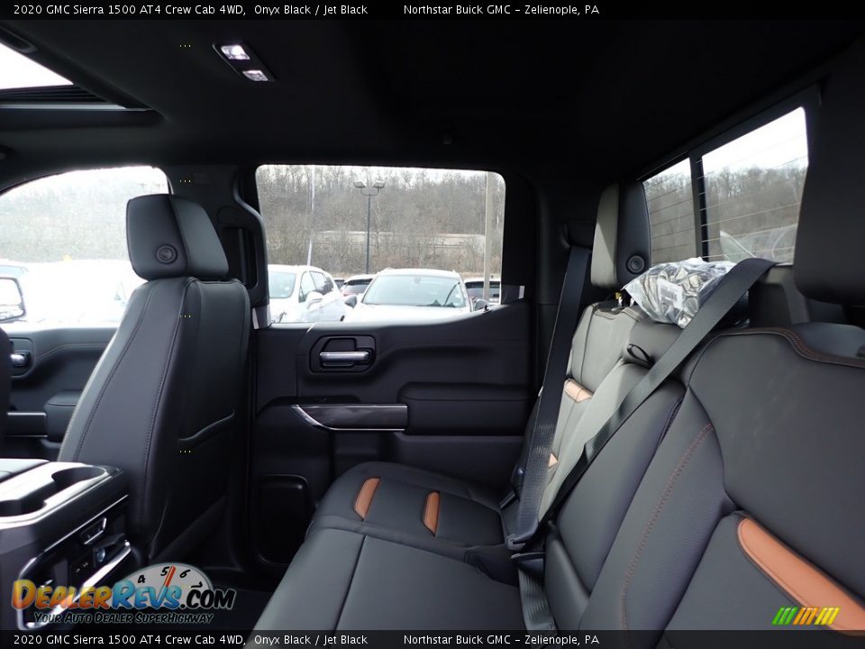 2020 GMC Sierra 1500 AT4 Crew Cab 4WD Onyx Black / Jet Black Photo #14