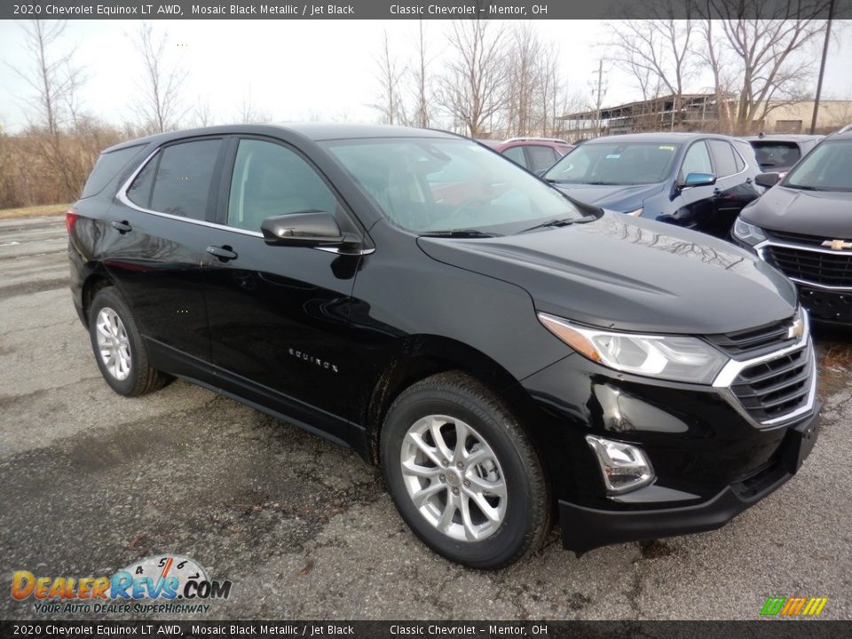 Mosaic Black Metallic 2020 Chevrolet Equinox LT AWD Photo #3