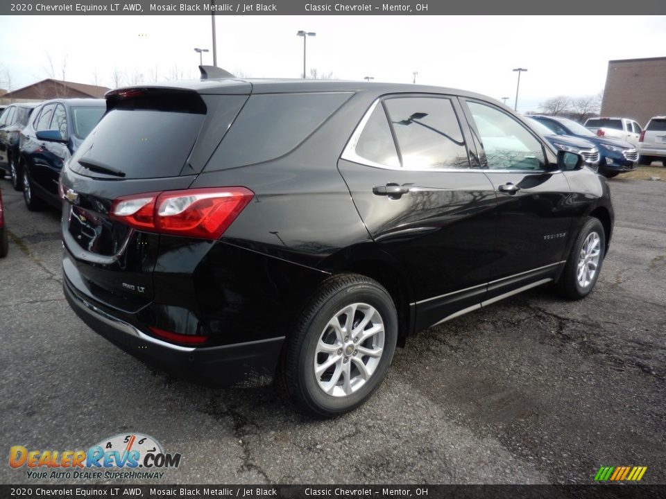2020 Chevrolet Equinox LT AWD Mosaic Black Metallic / Jet Black Photo #4