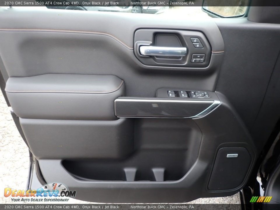 2020 GMC Sierra 1500 AT4 Crew Cab 4WD Onyx Black / Jet Black Photo #16