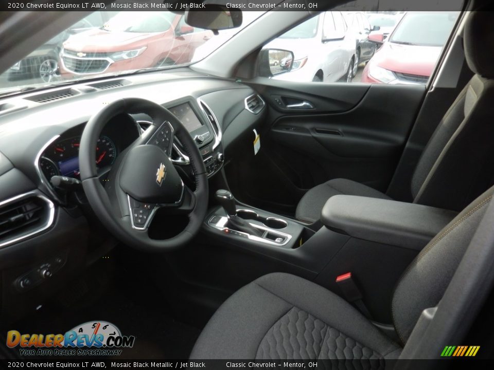 2020 Chevrolet Equinox LT AWD Mosaic Black Metallic / Jet Black Photo #6