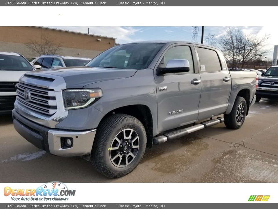 2020 Toyota Tundra Limited CrewMax 4x4 Cement / Black Photo #1