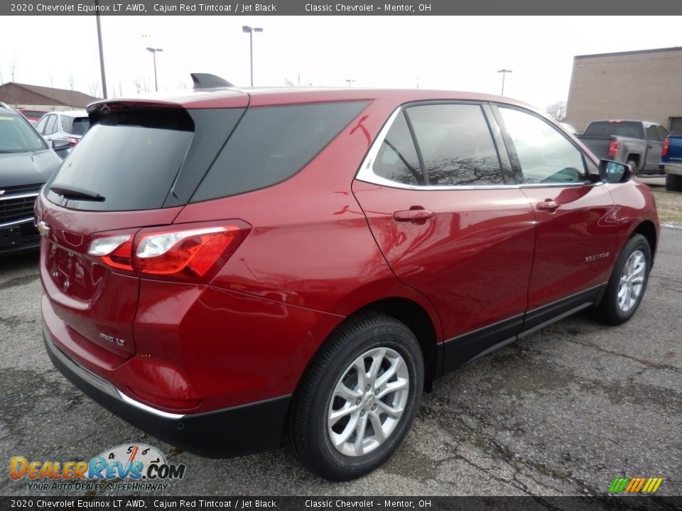 2020 Chevrolet Equinox LT AWD Cajun Red Tintcoat / Jet Black Photo #4