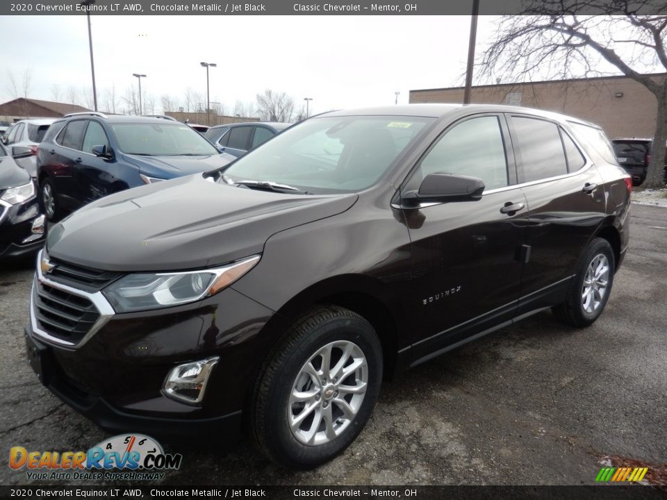 2020 Chevrolet Equinox LT AWD Chocolate Metallic / Jet Black Photo #1