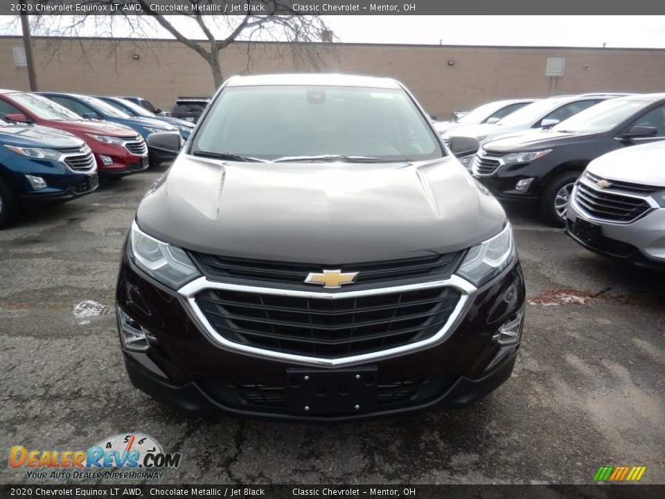 2020 Chevrolet Equinox LT AWD Chocolate Metallic / Jet Black Photo #2